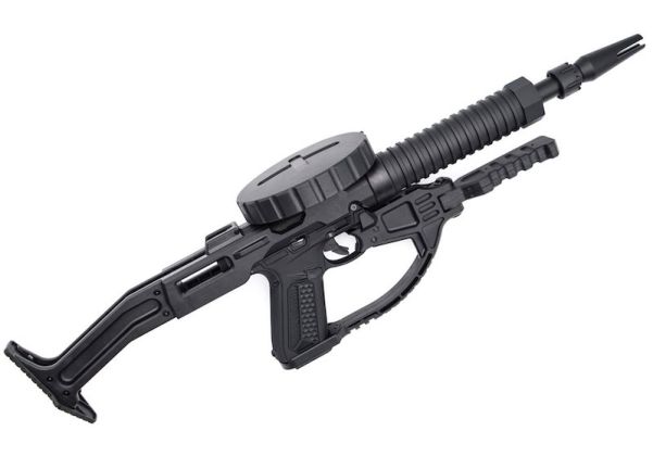 C&C Tac ACTION ARMY AAP01 GBB エアソフトガン ZAスタイルキット (ザクロプススタイル) - ブラック-AIRSOFT GOGO エアガン・サバゲー用品通販