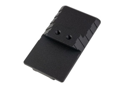 C&C Tac KJ Works / ASG CZ Shadow 2 GBB ロープロファイル ACRO サイトアダプターープレートマウント - ブラック-AIRSOFT GOGO エアガン・サバゲー用品通販