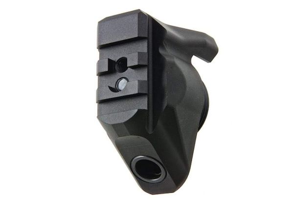 C&C Tac MCXストックアダプターー VFC BCM / M4 ロワーレシーバー GBB用 - ブラック-AIRSOFT GOGO エアガン・サバゲー用品通販
