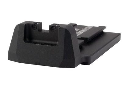 C&C Tac SIG Sauer M17 M18 GBB ACRO プレートマウントサイトセット - ブラック-AIRSOFT GOGO エアガン・サバゲー用品通販