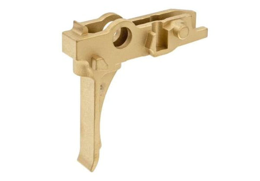 C&C Tac Tokyo Marui MWS GBBR AT* フラットトリガー - 金(きん) (CNC ステンレススチール)-AIRSOFT GOGO エアガン・サバゲー用品通販