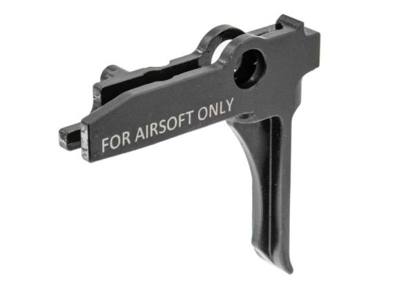 C&C Tac Tokyo Marui MWS GBBR AT* フラットトリガー - ブラック (CNC ステンレススチール)-AIRSOFT GOGO エアガン・サバゲー用品通販