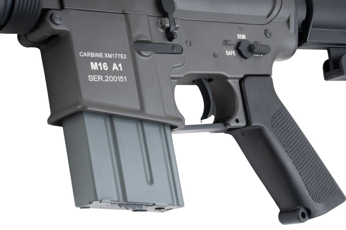 Classic Army 全メタル(ぜんきんぞく) XM177 E2 AEG エアソフトライフル - ブラック-AIRSOFT GOGO エアガン・サバゲー用品通販