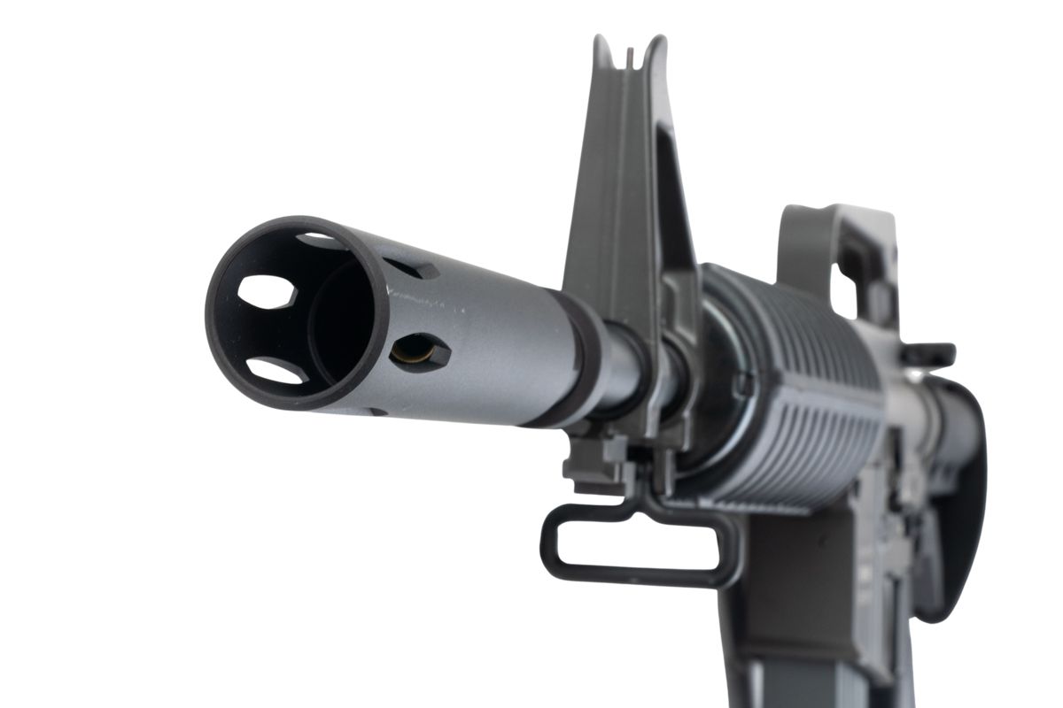 Classic Army 全メタル(ぜんきんぞく) XM177 E2 AEG エアソフトライフル - ブラック-AIRSOFT GOGO エアガン・サバゲー用品通販