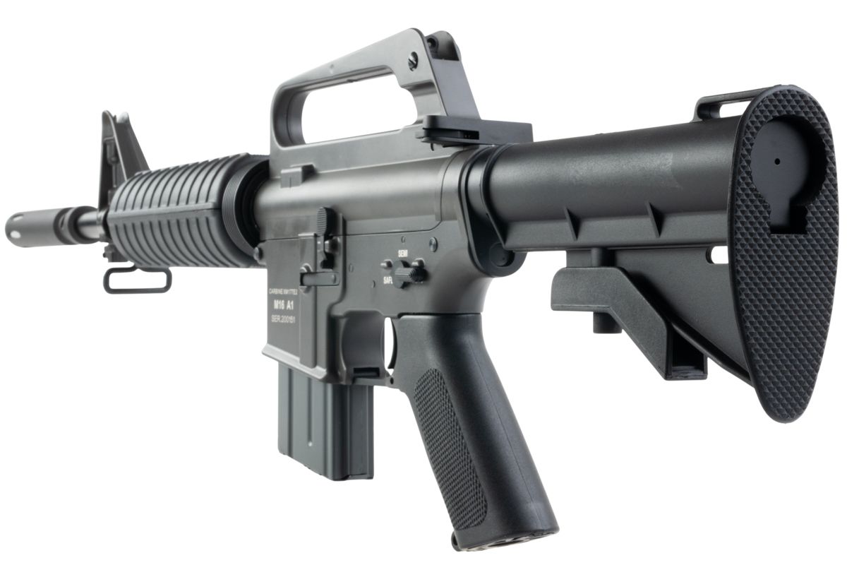 Classic Army 全メタル(ぜんきんぞく) XM177 E2 AEG エアソフトライフル - ブラック-AIRSOFT GOGO エアガン・サバゲー用品通販