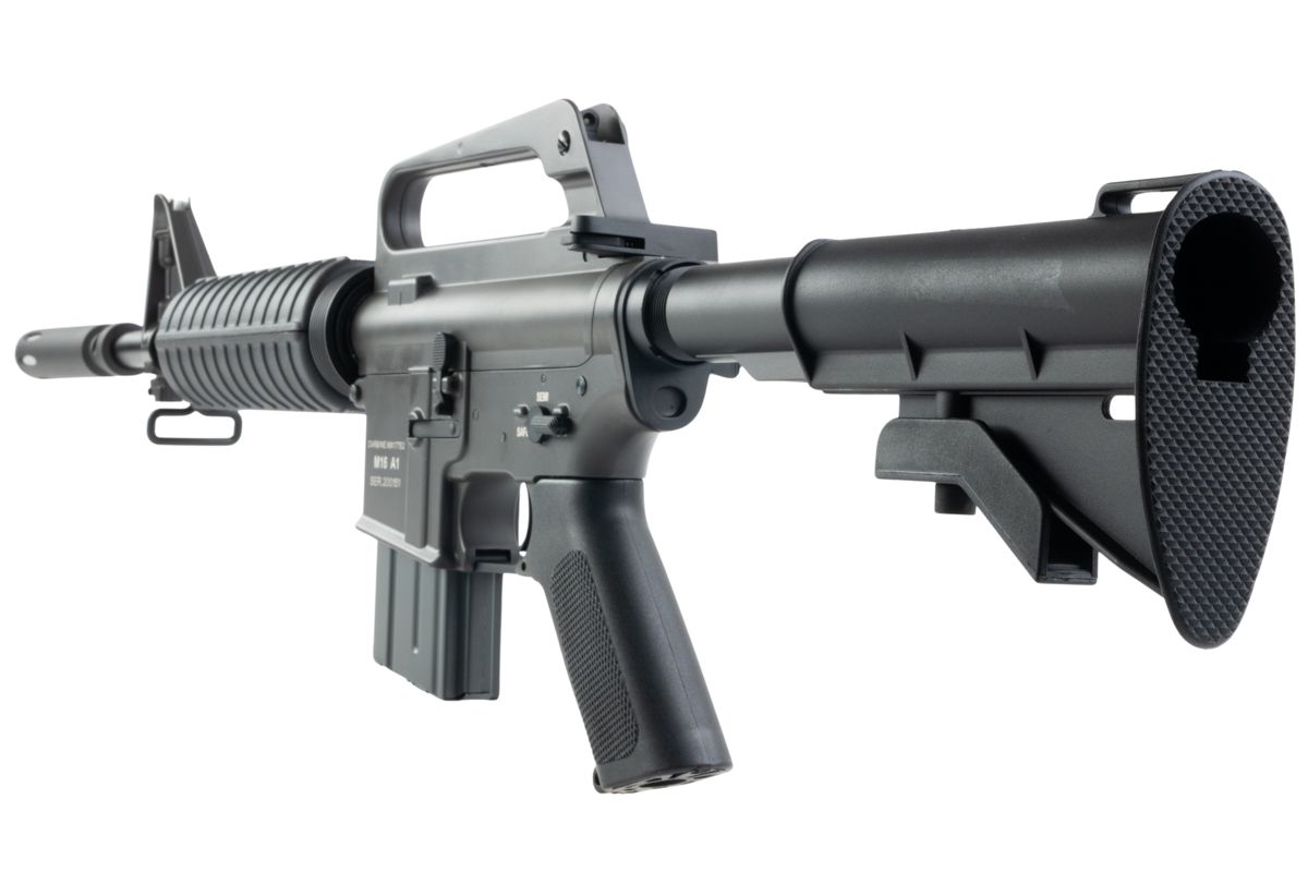 Classic Army 全メタル(ぜんきんぞく) XM177 E2 AEG エアソフトライフル - ブラック-AIRSOFT GOGO エアガン・サバゲー用品通販