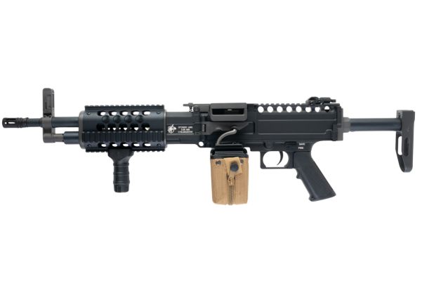 Classic Army Metal Stone 96 メタルストーン 96 LMG AEG - ブラック-AIRSOFT GOGO エアガン・サバゲー用品通販