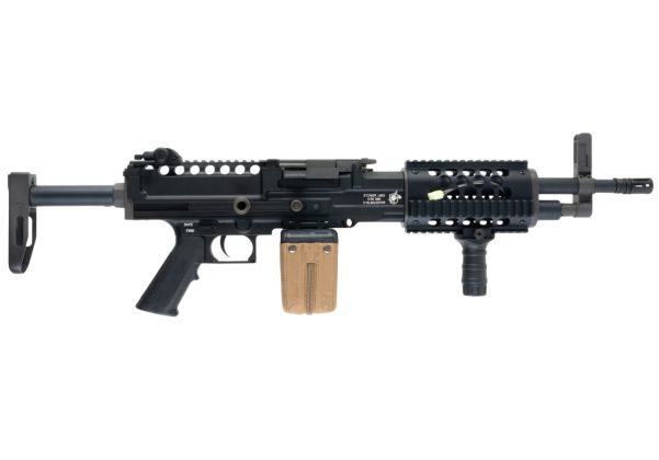Classic Army Metal Stone 96 メタルストーン 96 LMG AEG - ブラック-AIRSOFT GOGO エアガン・サバゲー用品通販