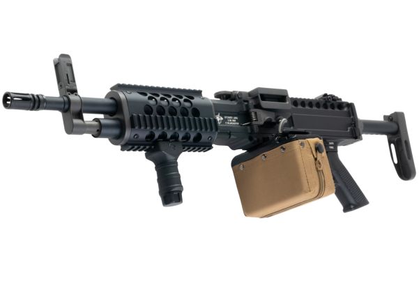 Classic Army Metal Stone 96 メタルストーン 96 LMG AEG - ブラック-AIRSOFT GOGO エアガン・サバゲー用品通販