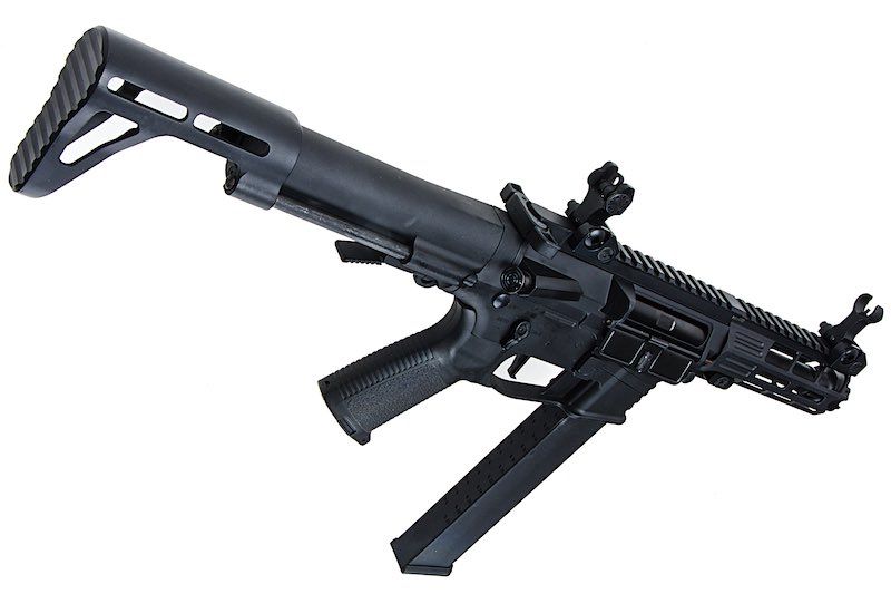 Classic Army ネメシス X9 エアソフト M4 9mm AEG - ブラック-AIRSOFT GOGO エアガン・サバゲー用品通販