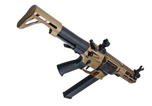 Classic Army ネメシス X9 エアソフト M4 9mm AEG - ダークブロンズ-AIRSOFT GOGO エアガン・サバゲー用品通販