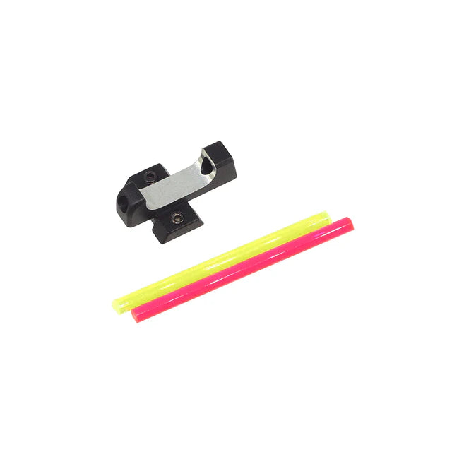 CowCow T1 ファイバーオプティック フロントサイト マルイ ハイキャパ GBB エアソフトガン用 (CCT-TMHC-067)-AIRSOFT GOGO エアガン・サバゲー用品通販