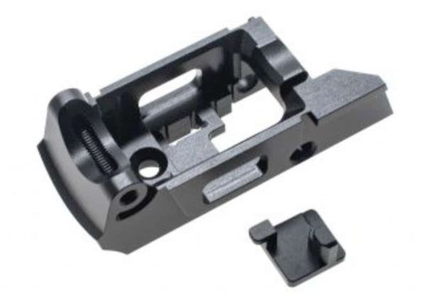 COWCOW Technology ACTION ARMY AAP01 GBB エアソフトガン用強化トリガーハウジング（アルミニウム / アルミ、ブラック）-AIRSOFT GOGO エアガン・サバゲー用品通販
