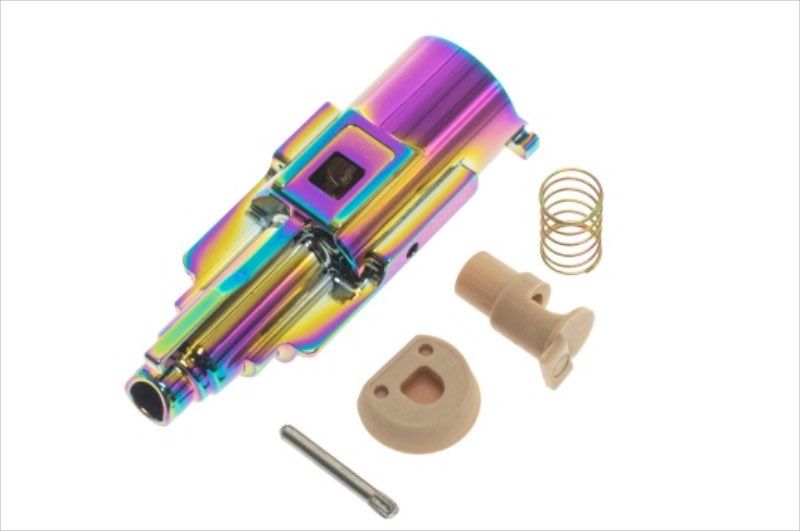 COWCOW Technology ACTION ARMY AAP01 GBB エアソフトノズル (アルミニウム / アルミ、レインボー)-AIRSOFT GOGO エアガン・サバゲー用品通販