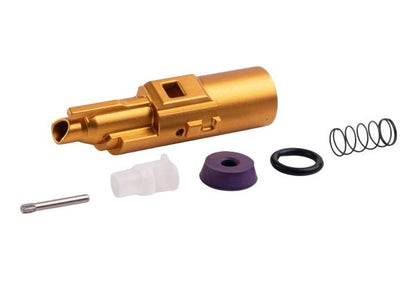 COWCOW Technology Tokyo Marui ハイキャパ GBBシリーズ パワーアップアルミノズル - 金(きん)-AIRSOFT GOGO エアガン・サバゲー用品通販