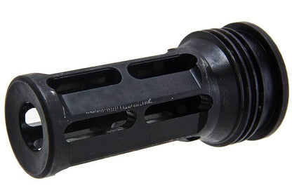 Crusader OSS スタイル EL-QD 762 SDMR エアソフト。サプレッサー (M110A1 SDMR スタイル) 14mm CCW フラッシュハイダー付き (タン)-AIRSOFT GOGO エアガン・サバゲー用品通販