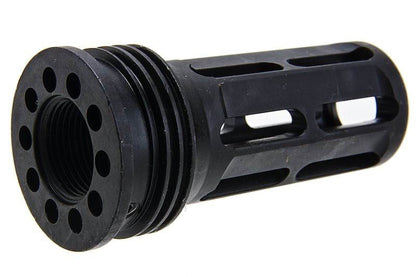 Crusader OSS スタイル EL-QD 762 SDMR エアソフト。サプレッサー (M110A1 SDMR スタイル) 14mm CCW フラッシュハイダー付き (タン)-AIRSOFT GOGO エアガン・サバゲー用品通販