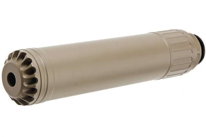 Crusader OSS スタイル EL-QD 762 SDMR エアソフト。サプレッサー (M110A1 SDMR スタイル) 14mm CCW フラッシュハイダー付き (タン)-AIRSOFT GOGO エアガン・サバゲー用品通販