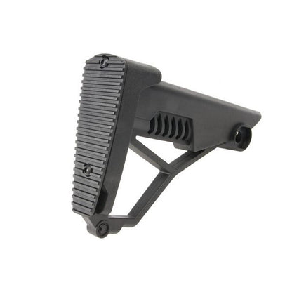 CSI AIRSOFT XR-5 AEG ライフル用ミリタリーストック (ブラック)-AIRSOFT GOGO エアガン・サバゲー用品通販