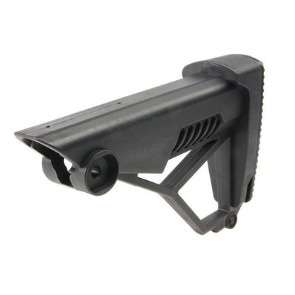 CSI AIRSOFT XR-5 AEG ライフル用ミリタリーストック (ブラック)-AIRSOFT GOGO エアガン・サバゲー用品通販