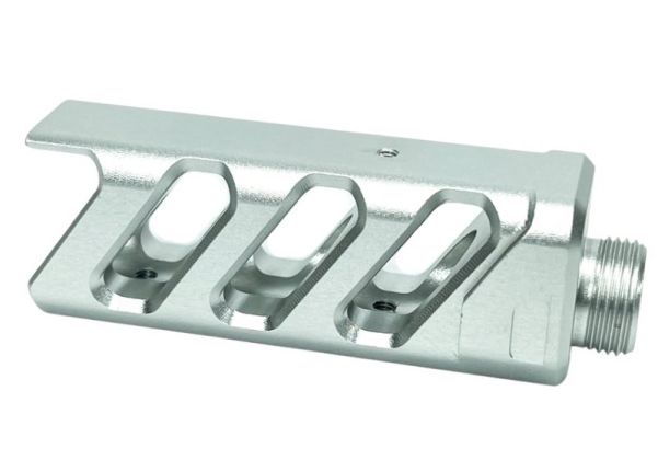 CTM TAC ACTION ARMY AAP01 / 01C FUKU-2 上部インナー装飾バケット - ロング (CNC、銀(ぎん))-AIRSOFT GOGO エアガン・サバゲー用品通販