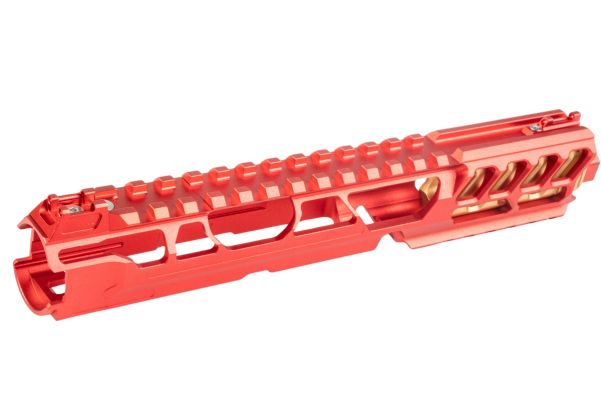 CTM TAC Action Army AAP01 FUKU-2 アッパーセット - ロングカットアウトバージョン (CNCアルミニウム / アルミ、RD/GD)-AIRSOFT GOGO エアガン・サバゲー用品通販