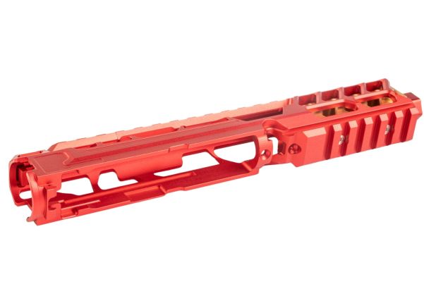 CTM TAC Action Army AAP01 FUKU-2 アッパーセット - ロングカットアウトバージョン (CNCアルミニウム / アルミ、RD/GD)-AIRSOFT GOGO エアガン・サバゲー用品通販