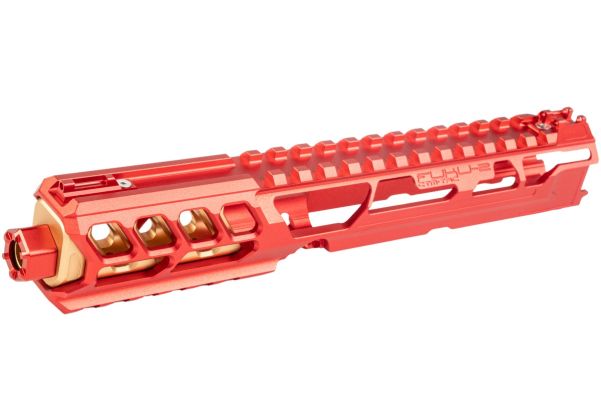 CTM TAC Action Army AAP01 FUKU-2 アッパーセット - ロングカットアウトバージョン (CNCアルミニウム / アルミ、RD/GD)-AIRSOFT GOGO エアガン・サバゲー用品通販