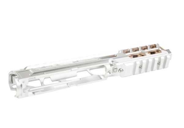 CTM TAC Action Army AAP01 FUKU-2 アッパーセット - ロングカットアウトバージョン (CNCアルミニウム / アルミ、SV/GD)-AIRSOFT GOGO エアガン・サバゲー用品通販
