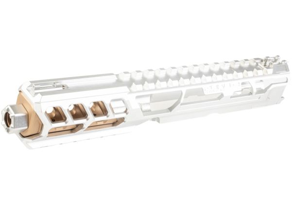 CTM TAC Action Army AAP01 FUKU-2 アッパーセット - ロングカットアウトバージョン (CNCアルミニウム / アルミ、SV/GD)-AIRSOFT GOGO エアガン・サバゲー用品通販
