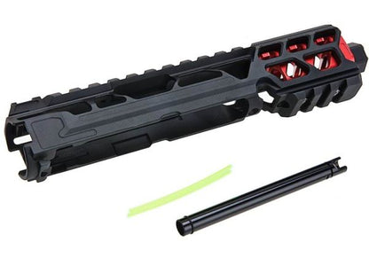 CTM TAC ACTION ARMY AAP01 FUKU-2 アッパーセット - ショートカットアウトバージョン (CNCアルミニウム / アルミ、BK/RD)-AIRSOFT GOGO エアガン・サバゲー用品通販