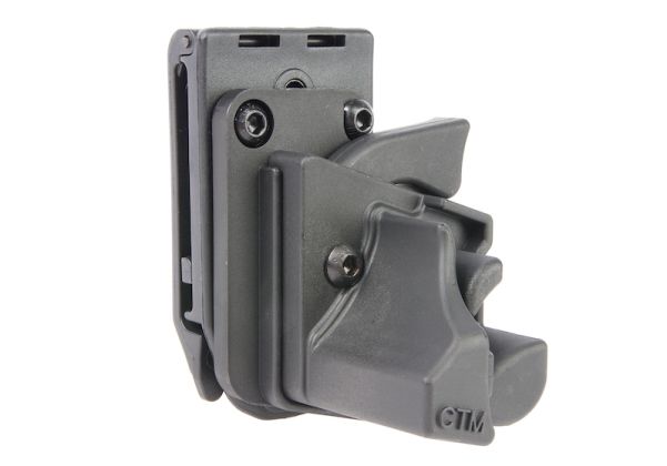 CTM TAC Holsters ACTION ARMY AAP01 GBB エアソフトガン用 - ブラック-AIRSOFT GOGO エアガン・サバゲー用品通販