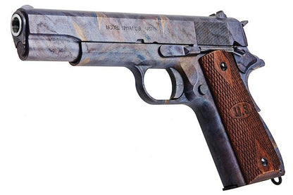 Cybergun AO 1911 GBB エアソフトピストル（マーブルパターン、ウッドグリップ付き）-AIRSOFT GOGO エアガン・サバゲー用品通販