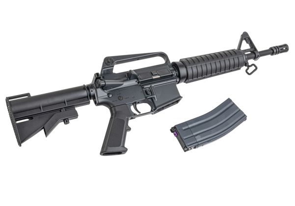 Cybergun COLT M733 コマンド 11.5インチ GBB エアソフトガンライフル (CGS システム) - ブラック-AIRSOFT GOGO エアガン・サバゲー用品通販