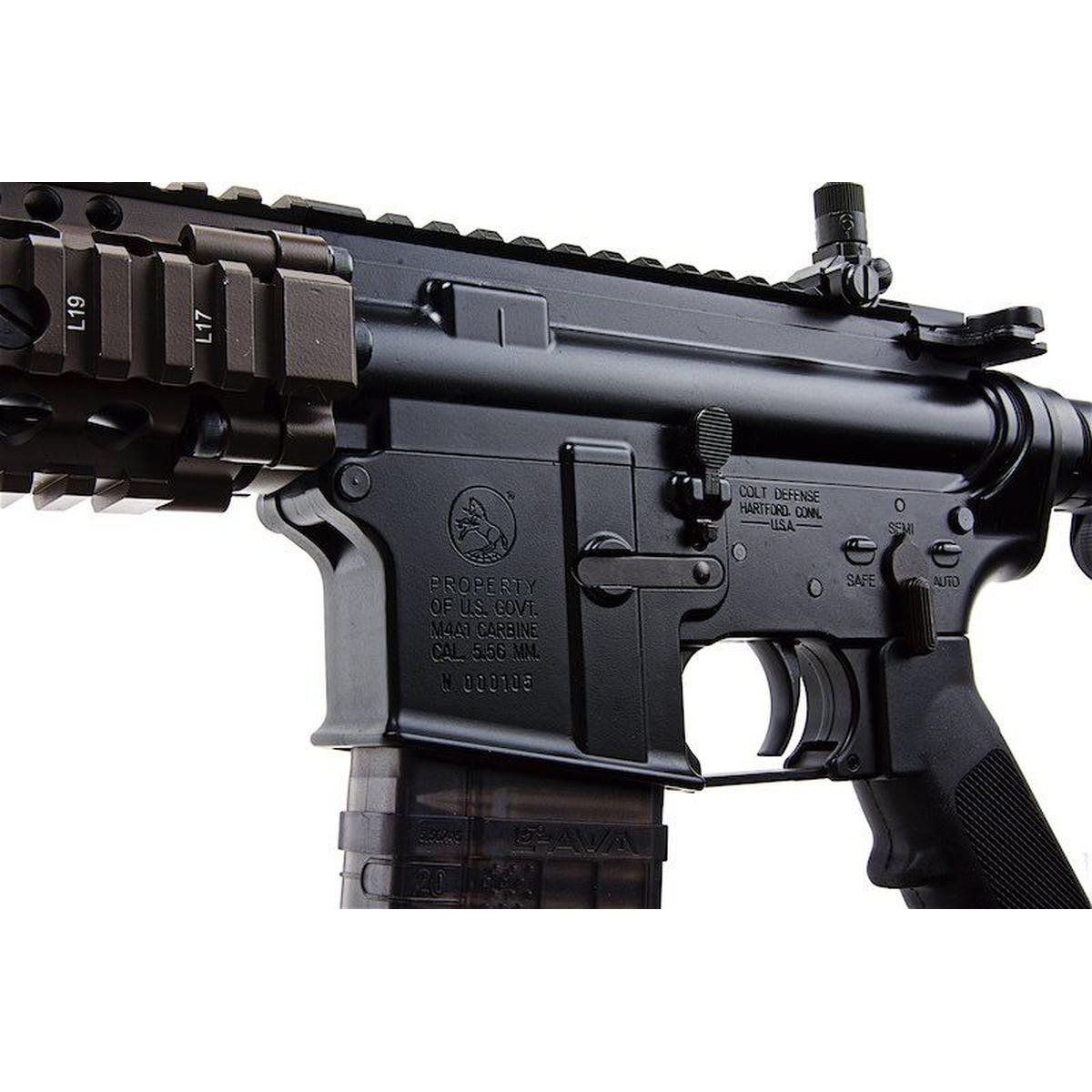 CYBERGUN COLT MK18 GBB ライフル (CYMA CGS システム) - ブラック-AIRSOFT GOGO エアガン・サバゲー用品通販