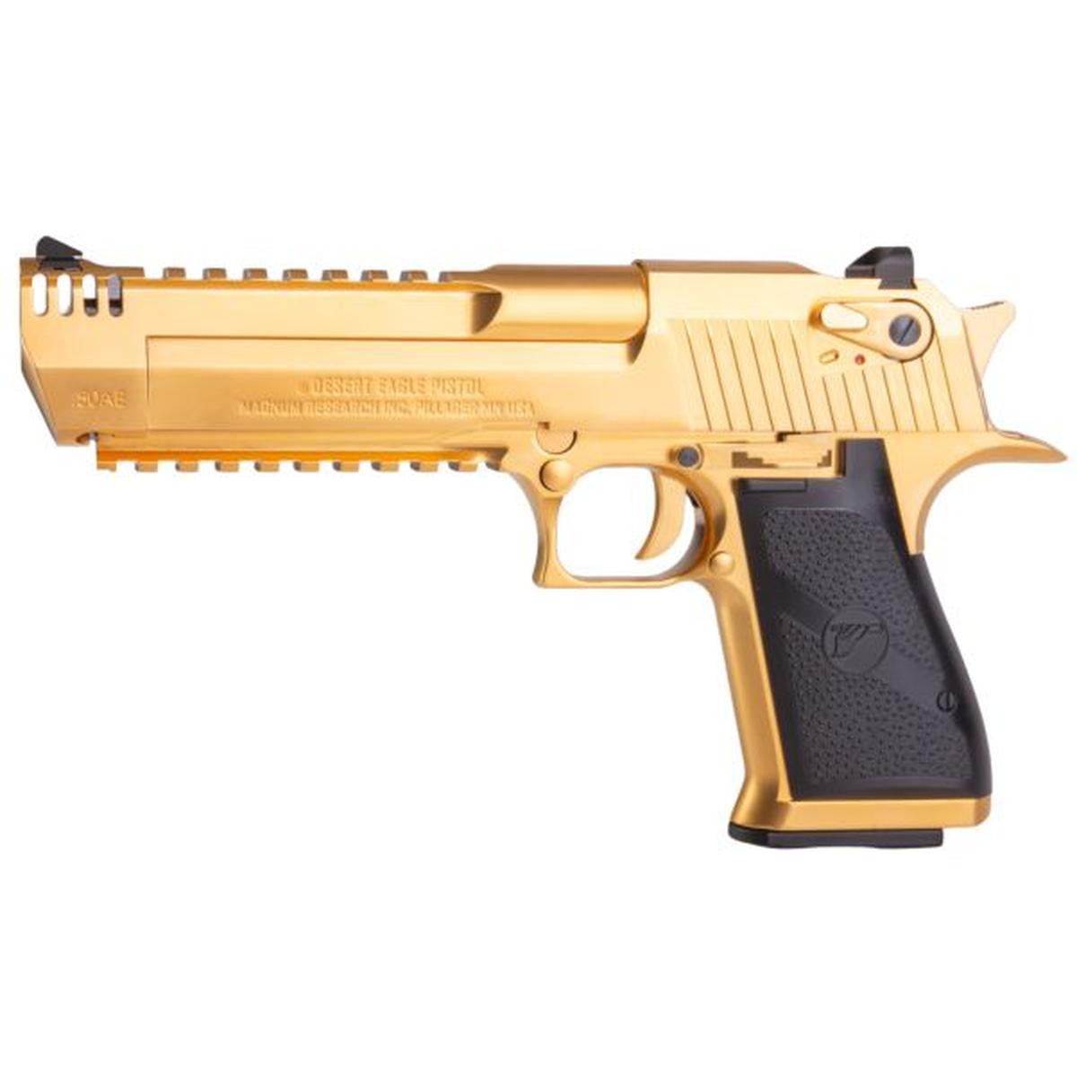 CYBERGUN デザートイーグル L6 .50AE GBB エアソフトピストル - ゴールド (WE 製)-AIRSOFT GOGO エアガン・サバゲー用品通販