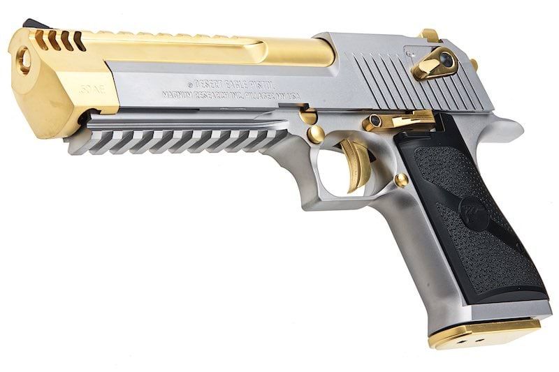 Cybergun デザートイーグル L6 .50AE グリーンガス エアソフトピストル - (銀(ぎん) / 金(きん)、WE製)-AIRSOFT GOGO エアガン・サバゲー用品通販
