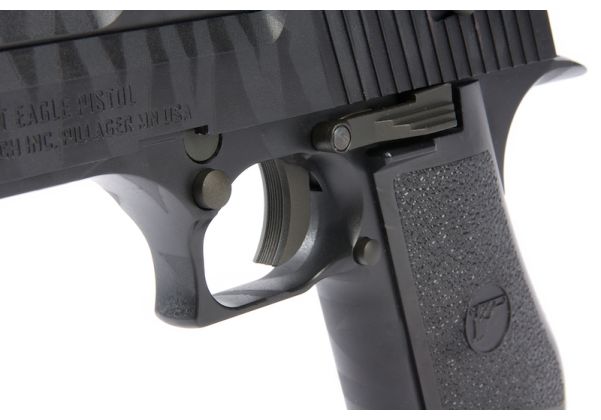 Cybergun デザートイーグル タイガーストライプ .50AE GBB エアソフトピストル - ブラック (WE製)-AIRSOFT GOGO エアガン・サバゲー用品通販