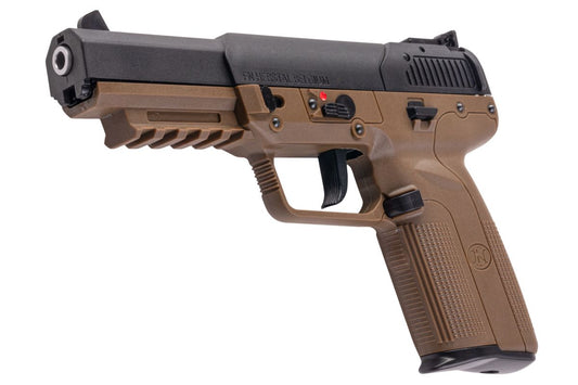 Cybergun FN ハースタル ライセンス ファイブセブン (FN5-7) GBB エアソフトピストル - タン-AIRSOFT GOGO エアガン・サバゲー用品通販