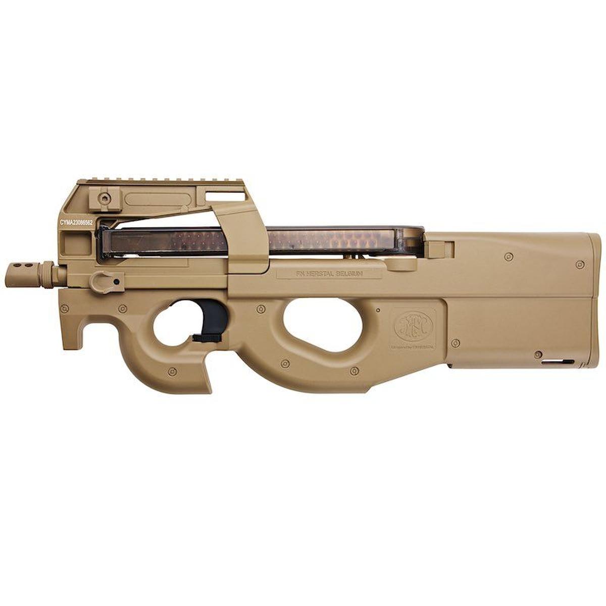 CYBERGUN FN P90 エアソフト AEG SMG - タン (CM060) - CYMA 製-AIRSOFT GOGO エアガン・サバゲー用品通販