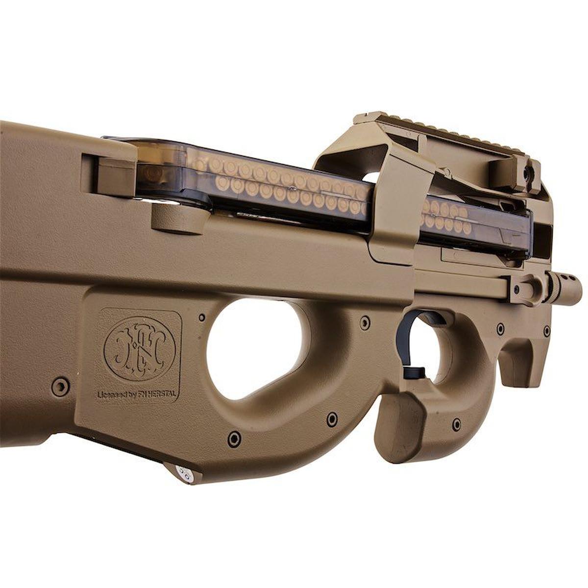 CYBERGUN FN P90 エアソフト AEG SMG - タン (CM060) - CYMA 製-AIRSOFT GOGO エアガン・サバゲー用品通販