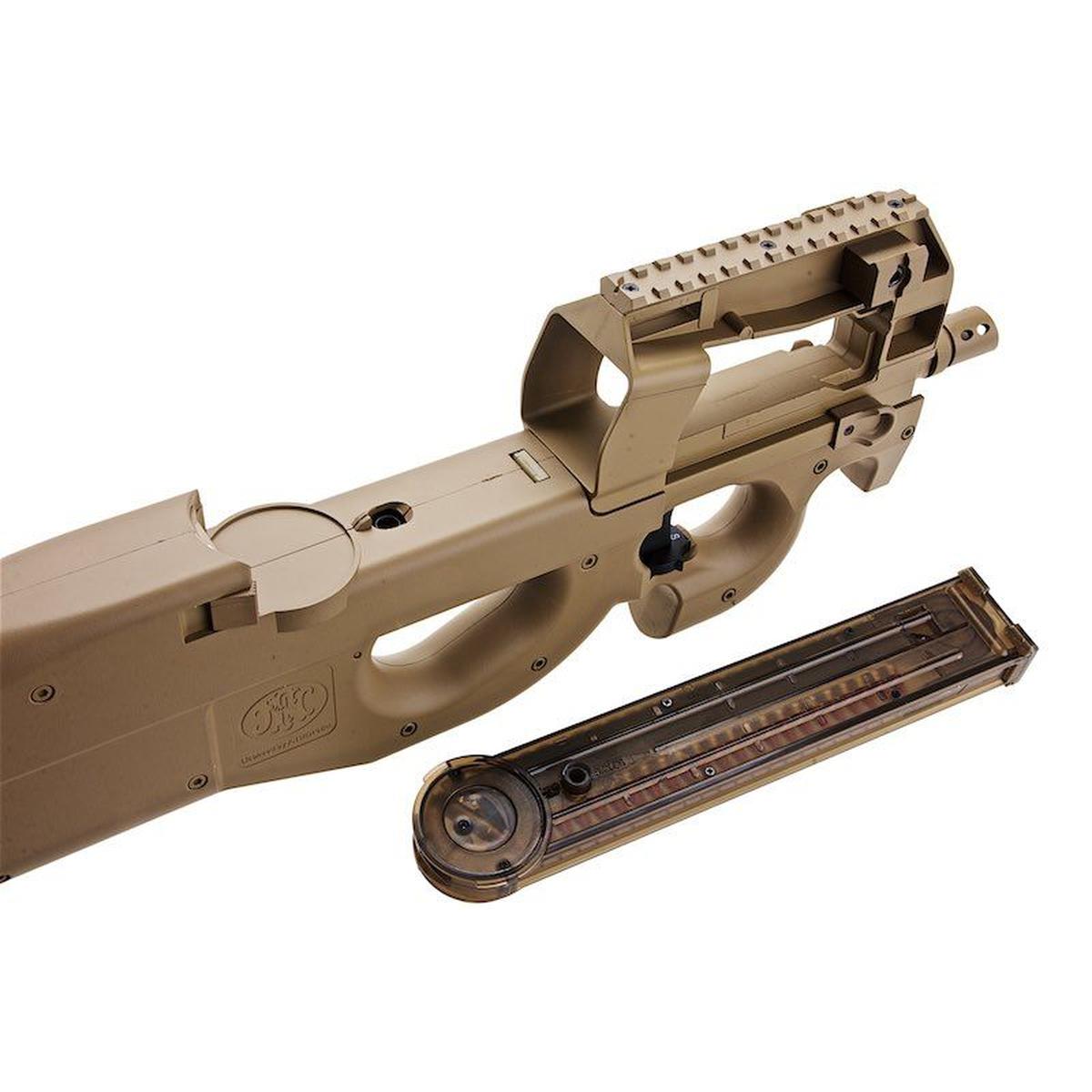 CYBERGUN FN P90 エアソフト AEG SMG - タン (CM060) - CYMA 製-AIRSOFT GOGO エアガン・サバゲー用品通販