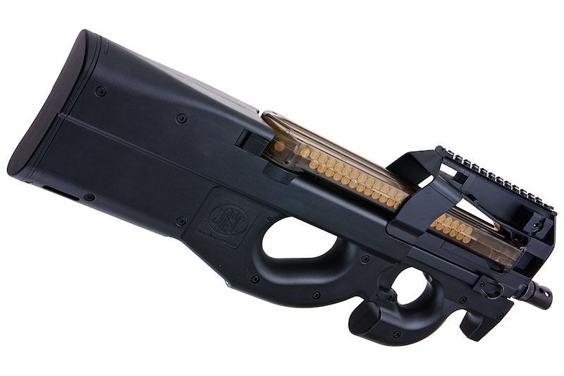 Cybergun FN P90 エアソフト AEGサブマシンガン - ブラック (CM060) - CYMA製-AIRSOFT GOGO エアガン・サバゲー用品通販