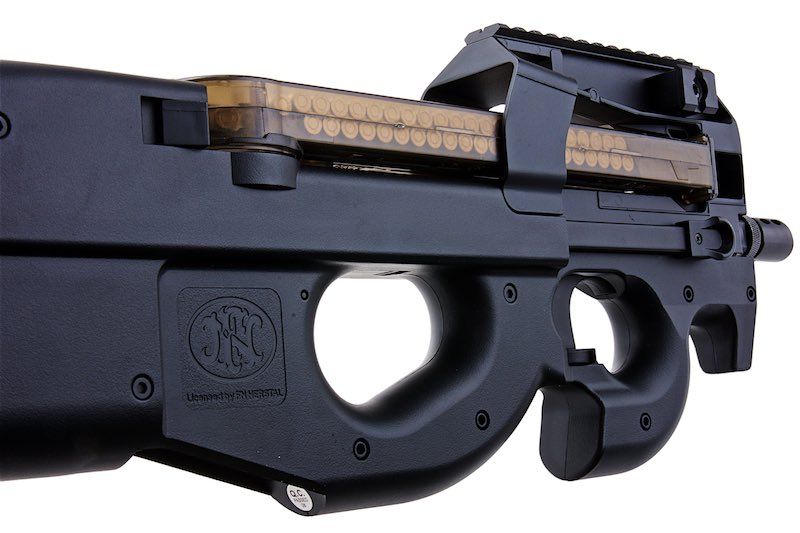 Cybergun FN P90 エアソフト AEGサブマシンガン - ブラック (CM060) - CYMA製-AIRSOFT GOGO エアガン・サバゲー用品通販