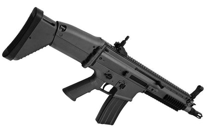 Cybergun FN SCAR-L エアソフトAEGライフル - ブラック (ABSバージョン、CM067) - CYMA製-AIRSOFT GOGO エアガン・サバゲー用品通販