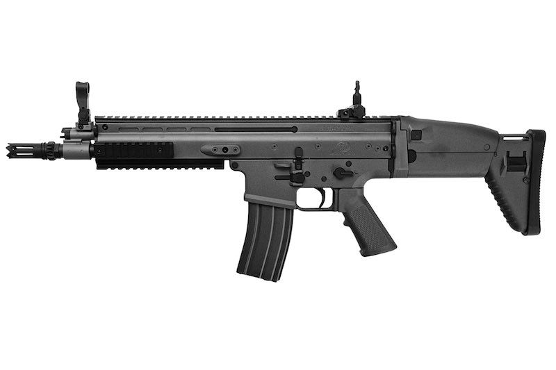 Cybergun FN SCAR-L エアソフトAEGライフル - ブラック (ABSバージョン、CM067) - CYMA製-AIRSOFT GOGO エアガン・サバゲー用品通販