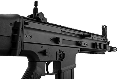 Cybergun FN SCAR-L エアソフトAEGライフル - ブラック (ABSバージョン、CM067) - CYMA製-AIRSOFT GOGO エアガン・サバゲー用品通販