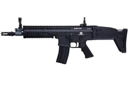 Cybergun FN SCAR-L エアソフトAEGライフル - ブラック（メタルバージョン、CM063） - CYMA製-AIRSOFT GOGO エアガン・サバゲー用品通販