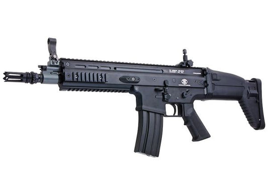 Cybergun FN SCAR-L エアソフトAEGライフル - ブラック（メタルバージョン、CM063） - CYMA製-AIRSOFT GOGO エアガン・サバゲー用品通販