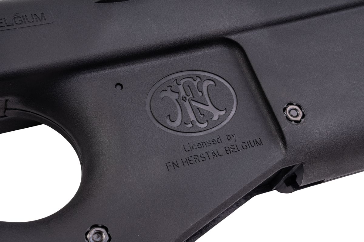 Cybergun FNライセンス取得 P90 タクティカルエアソフトAEGライフル - ブラック（KING ARMS製）-AIRSOFT GOGO エアガン・サバゲー用品通販